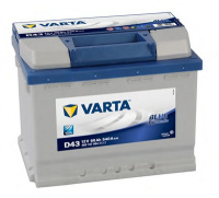 Фото Картинка аккумулятора Varta 60Ah 540A Blue Dynamic D43  от интернет магазина Pneuepxert.md 