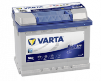 Фото Картинка аккумулятора Varta 60Ah 640A Blue Dynamic EFB N60  от интернет магазина Pneuepxert.md 