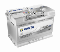 Фото Картинка аккумулятора Varta 70Ah 760A Silver Dynamic AGM A7  от интернет магазина Pneuepxert.md 