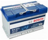 Фото Картинка аккумулятора Bosch 80Ah 800A EFB S4 E11 от интернет магазина Pneuepxert.md 